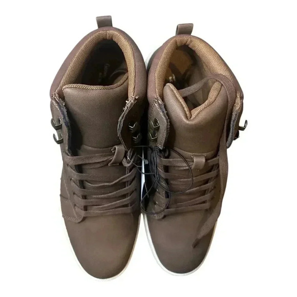 Goodfellow Mens Brown Sneaker Boots, Size 8 - Picture 5 of 6